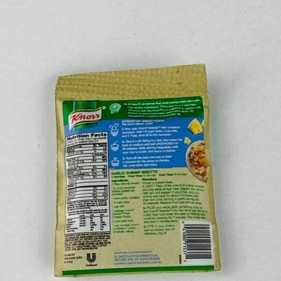 Zuru Knorr Brand 4 Cheese Risotto Rice Pretend Play Food Package Toy Accessory - Picture 2 of 2